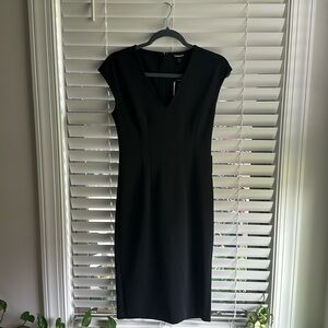 Black Express Knit Dress